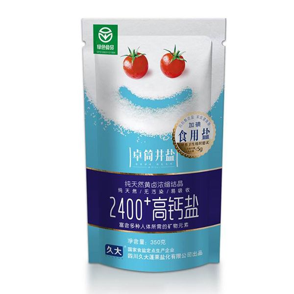 卓筒井盐2400+高钙盐加碘盐（番茄笑颜）